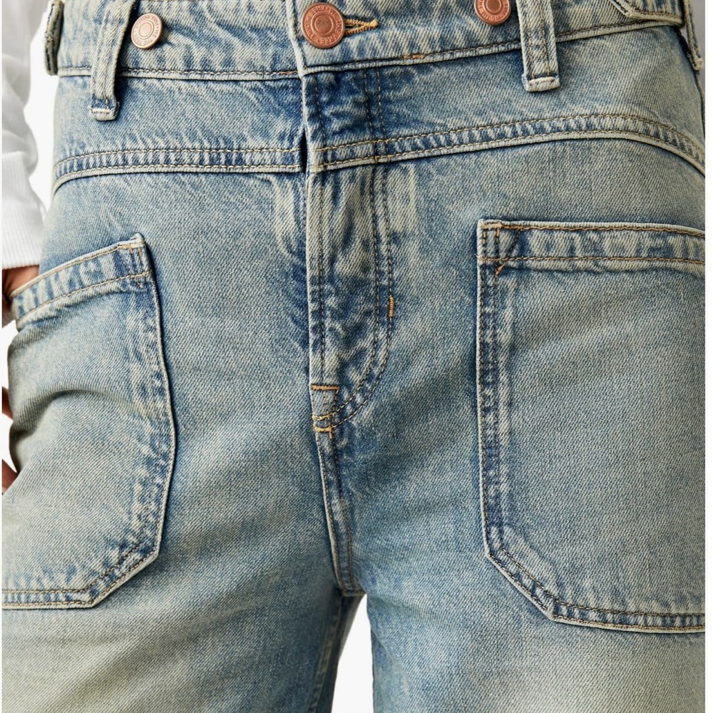 Free People We The Free Palmer Cuffed Jeans